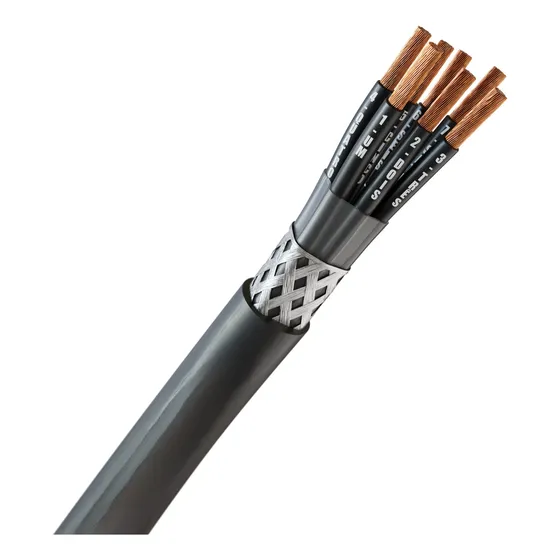 Cabo Comando 7vias Preto Numerado 1,5mm Bld Trança Cobre 80m