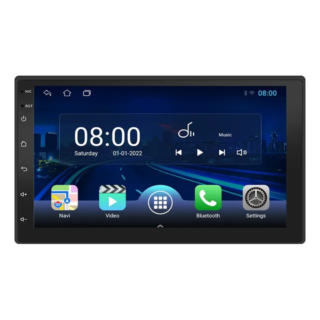 Auto Radio Android Full Hd Wifi Gps Usb Bt +cámara De Regalo