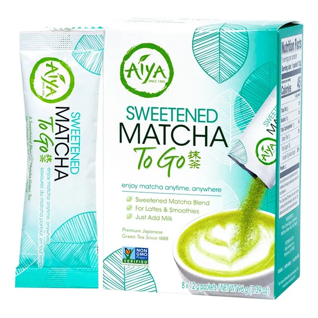 Te Matcha Aiya Stick De Matcha Endulzados To Go Todo Lugar