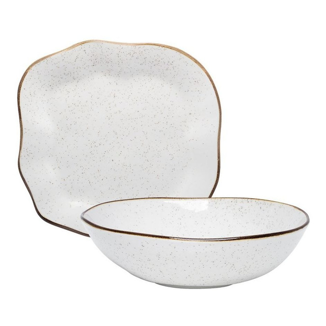 Conjunto Travessa E Saladeira Ryo Maresia Oxford Baixelas Branco Conjunto Travessa E Saladeira Ryo Maresia Oxford Baixelas Branco