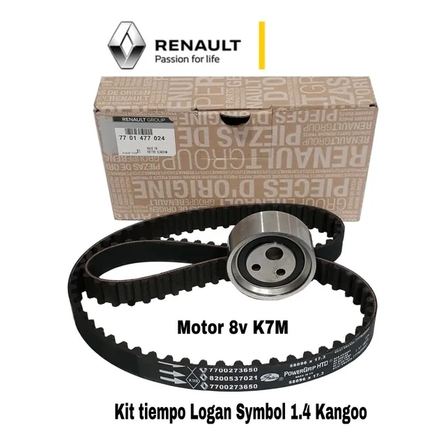 Kit De Tiempo De Renault Logan Sandero Symbol 8v Tienda