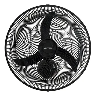 Ventilador Oscilante De Parede Ventisol New 3 PĂĄs 50cm 1300rpm Preto 127v Ventilador Oscilante De Parede Ventisol New 3 PĂĄs 50cm 1300rpm Preto 127v