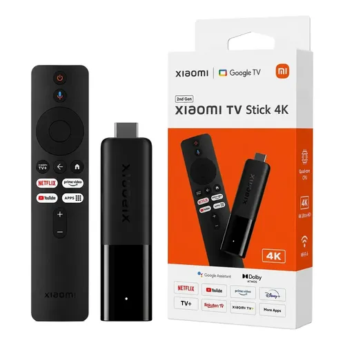 Google Chromecast 4ª geração de voz HD 8GB branco com 1.5GB
