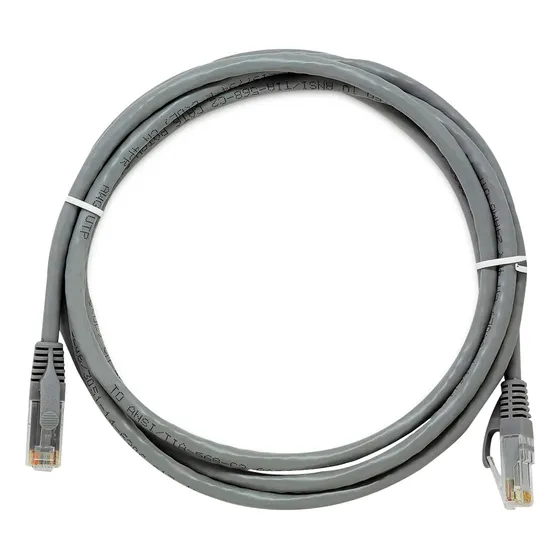Patch Cord Cinza Cat 6 Utp 1,5 Metros Legrand Conect