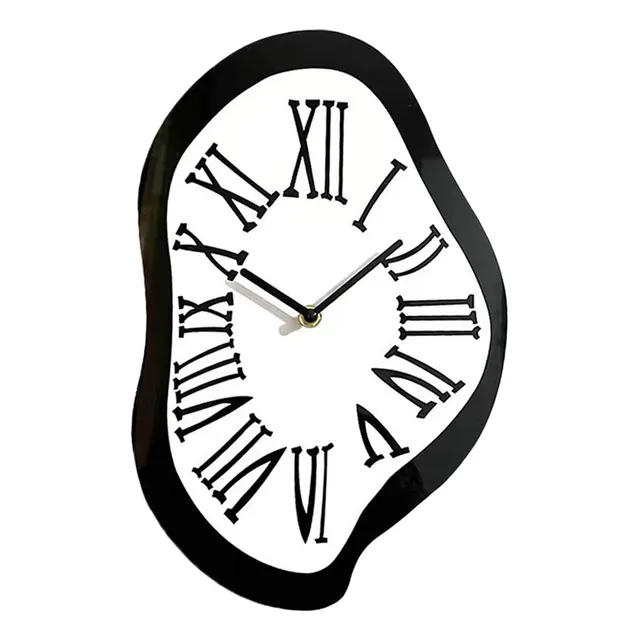 Reloj Pared Barrido Silencioso Nordico Abstracto Moda Para S