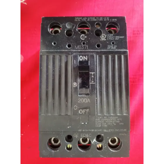 Breaker 200amp Ge