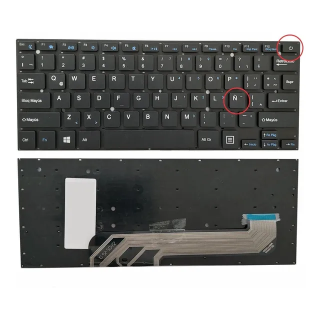 Teclado Hyundai L14wb2s L14wb2bk L14wb2ssg  Lo14wa1s Sp