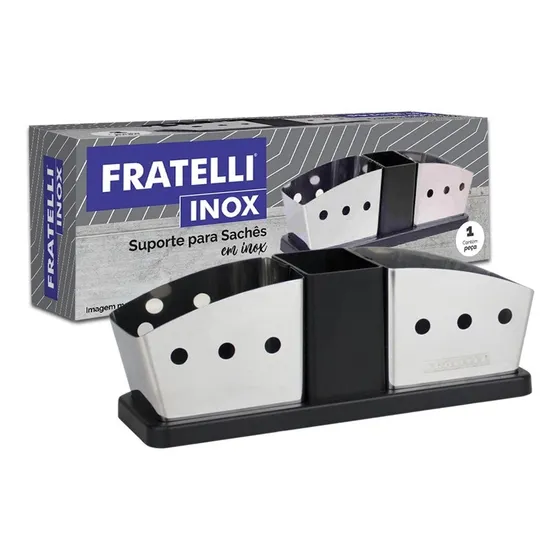 Suporte Para Saches Inox Fratelli