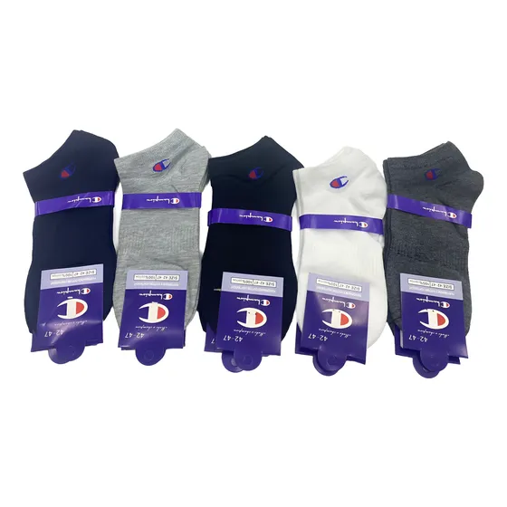 Paquete De Medias Champion X10 Pares Tobilleras