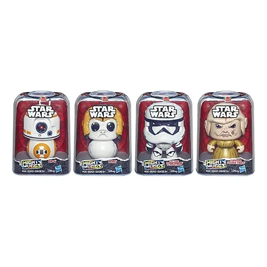 Colección 4 Figuras Mighty Muggs - Star Wars - Hasbro