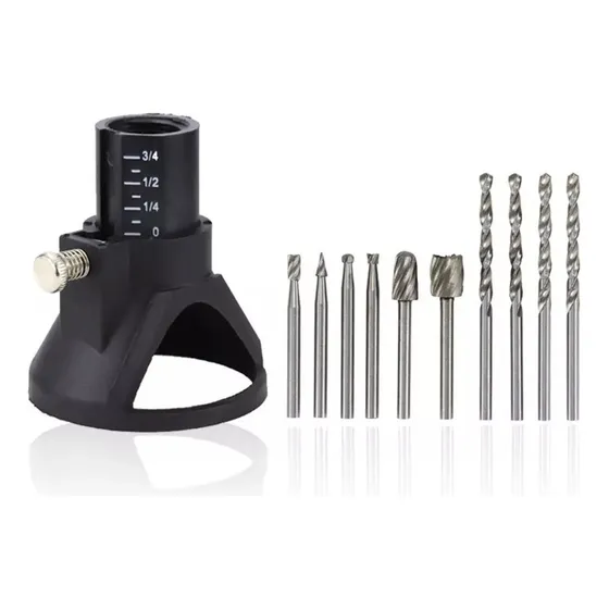 Set De Fresas Guía De Tallado Para Dremel Taladro Router