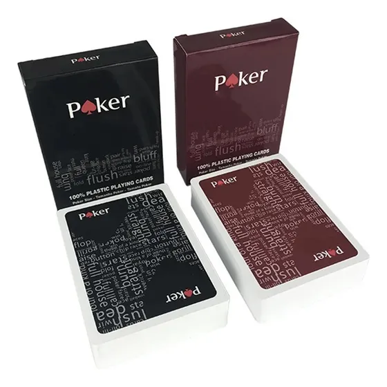 Naipes Poker Plastificado 