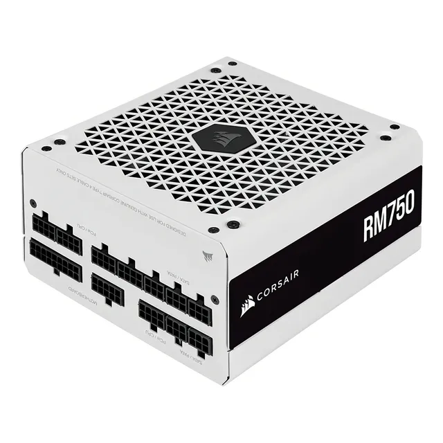 Fuente De Poder Corsair Rm750 Atx White 750w 80 Plus Gold