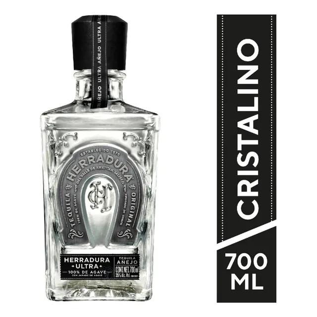 Tequila Herradura Ultra 700 ml + 4 Caballitos