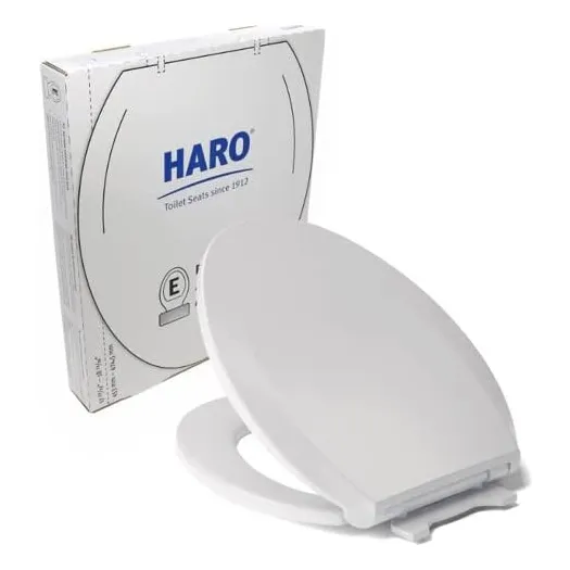 Asiento De Inodoro Alargado, Cierre Lento, Resistente H...