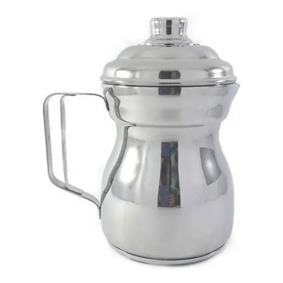 Olleta 750ml En Acero Quirúrgico Jarra Chocolatera Con Tapa