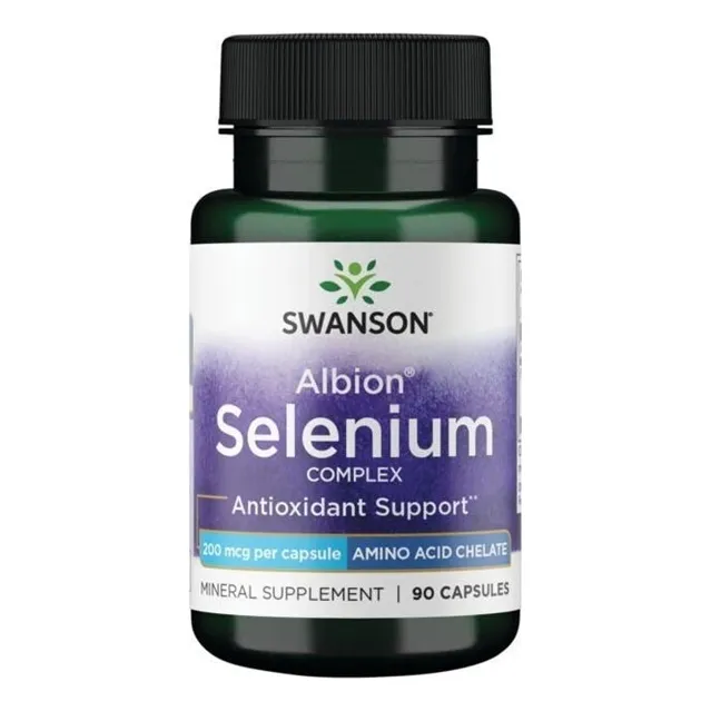 Swanson - Albion Selenium Complex 200 Mcg X 90 Caps Eeuu
