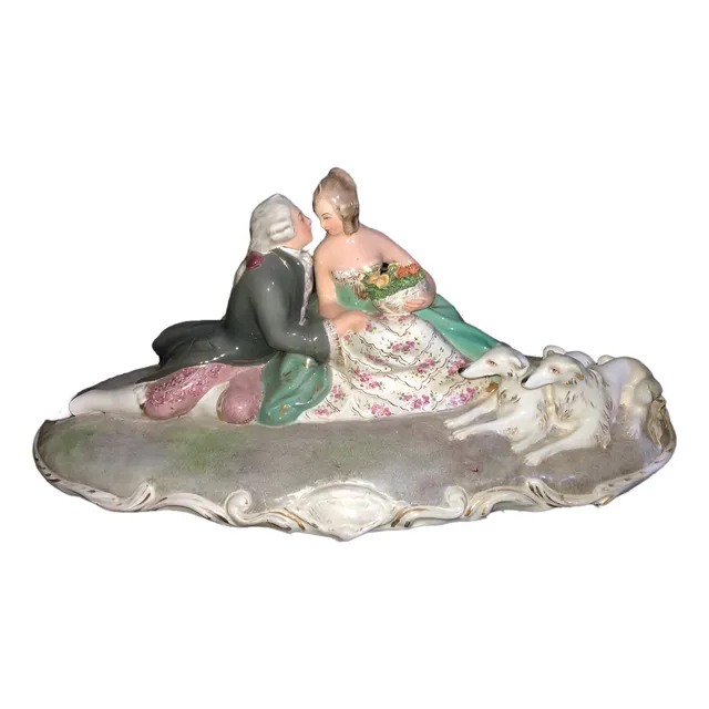 Figura De Porcelana Capodimonte Richard Ginori Italy