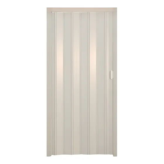 Puerta Plegable Plastica 90cmx210cm Marfil Basic Living