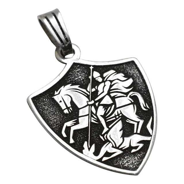 Dije Escudo De San Jorge / Plata 925