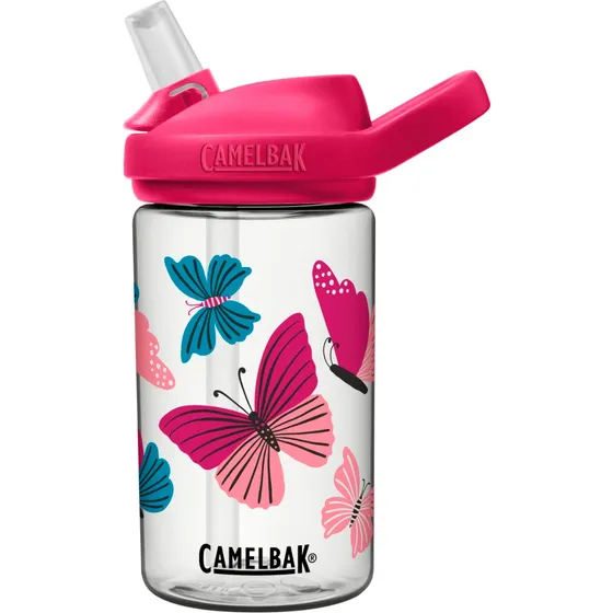 Botella Camelbak Eddy+ Kids 400ml - Mariposas Color Rosa