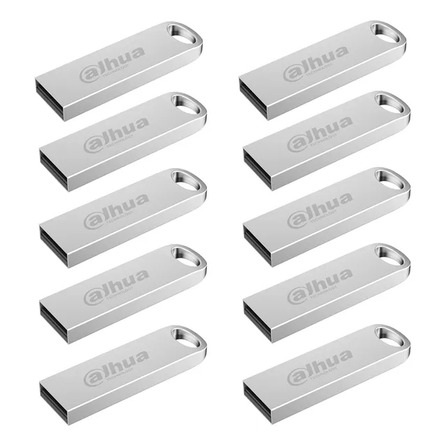 Kit 10 Memoria Usb 16gb Dahua Metálica