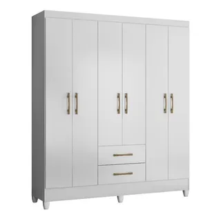 Guarda Roupa Modena 6 Portas Incorplac Guarda Roupa Modena 6 Portas Incorplac