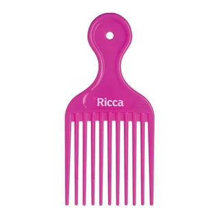Pente Garfo Para Cachos Roxo Belliz Ricca Cod.2405 Pente Garfo Para Cachos Roxo Belliz Ricca Cod.2405
