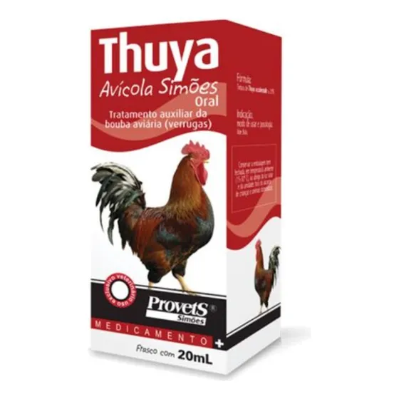 Thuya 20ml Avicola Provets Simões