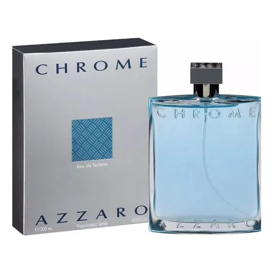 Perfume Masculino Azzaro Chrome Edt 200ml