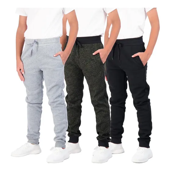 Real Essentials Paquete De 3 Pantalónes Polar Activo Algodón