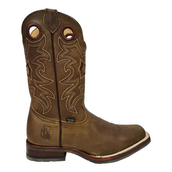 Botas Vaqueras Reyme Originales Para Caballero Mod. 250 Moka