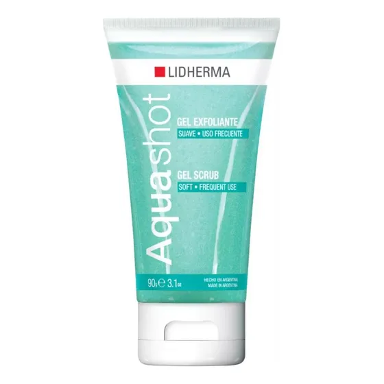 Gel Exfoliante Lidherma Para Limpieza Facial Diaria Aquashot