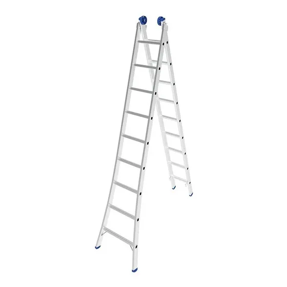 Escaleras Extensibles  2x9 Aluminio Mor