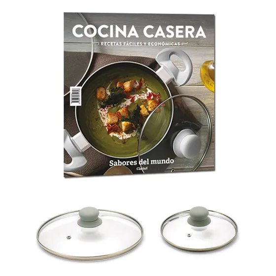 Clarín Cocina Casera + Tapas De Ollas X2