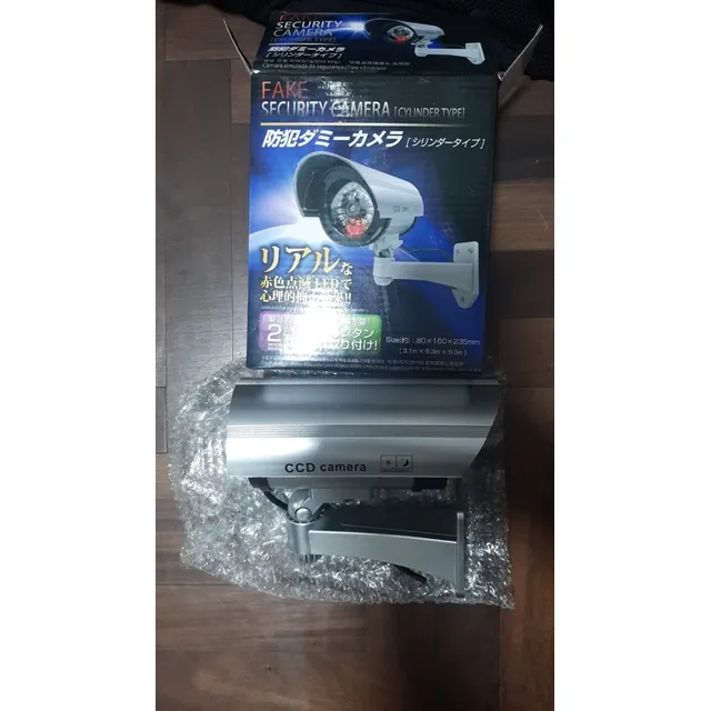 Camara Cctv Falsa O Disuasiva Tipo Tubular