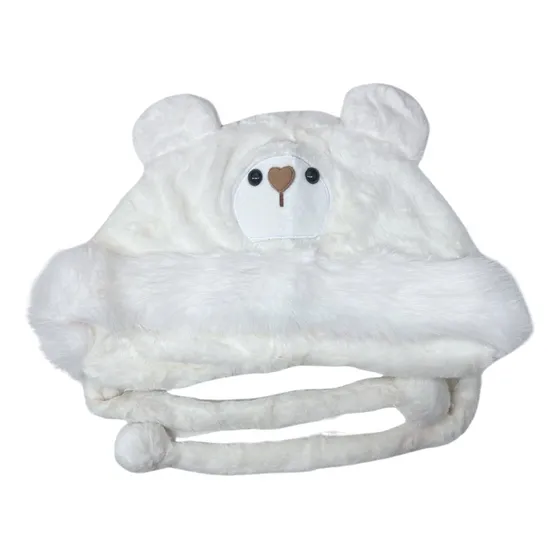Gorro Invierno Diseño Oso Con Orejitas Mm-8438