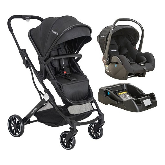 Kiddo Carrinho Zig Zag Com Bebe Conforto Casulo E Base Kiddo Carrinho Zig Zag Com Bebe Conforto Casulo E Base