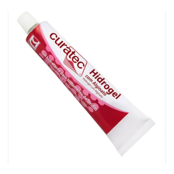 Pomada Hidratante C/ Alginato Curatec Tubo 85g Queimadura