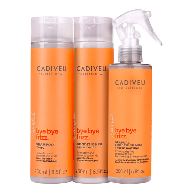 Kit Cadiveu Bye Bye Frizz Proteção (2 Produtos) Kit Cadiveu Bye Bye Frizz Proteção (2 Produtos)