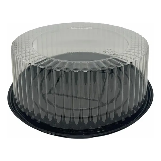 Cúpula Plástica Para Torta 26x14 Cm 12 Un.