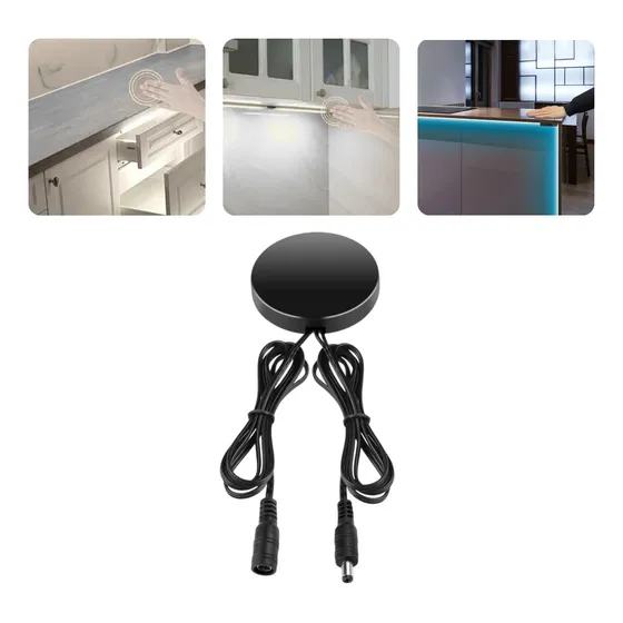 Botão Touch 12v, Dimmer, Sensor De Toque P/ Madeira E Vidros