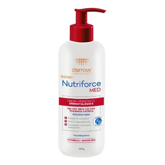 Crema Hidratante Dermatológica Darrow Nutriforce Med 390g