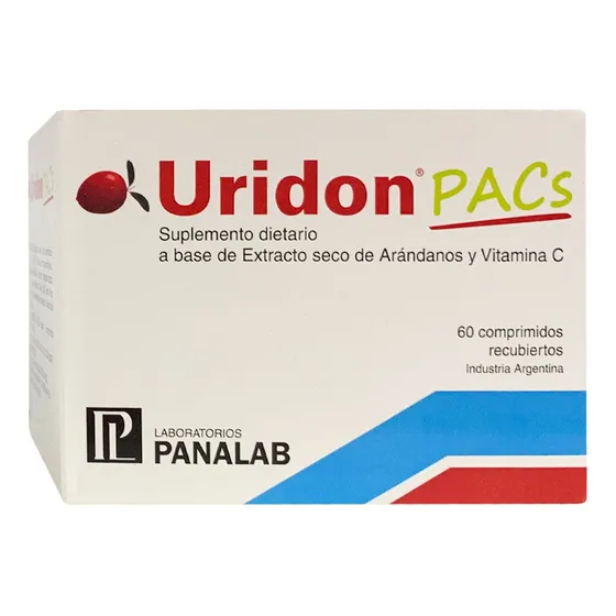 Uridon Pacs Comprimidos Recubiertos X 60 Sabor Neutro
