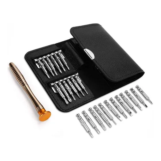 Set Destornillador 24 Piezas Trautech Precisión 24 En 1 Bols