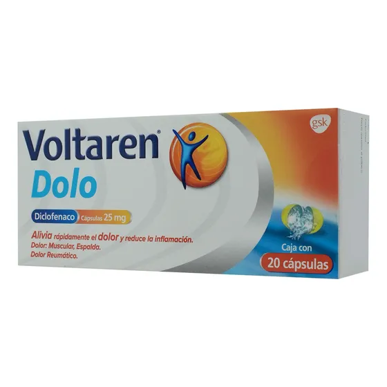 Voltaren emulgel Voltaren Dolo 25 Mg Caja C/20 Capsulas - Novartis farmacéutica, s.a. de c.v.