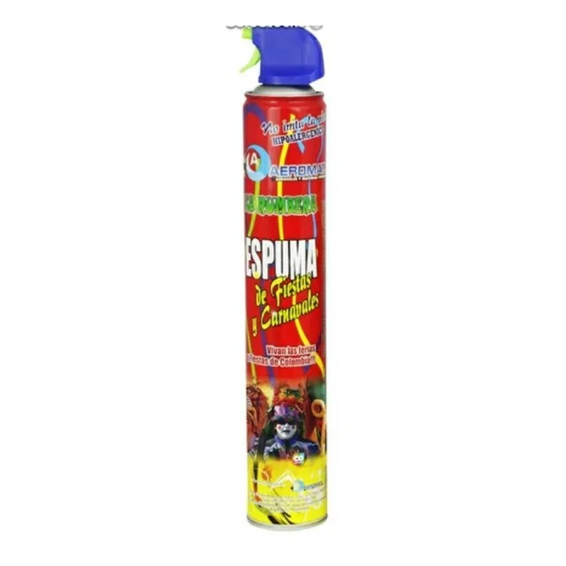 Espuma En Aerosol Para Fiesta, Carnavales, Eventos