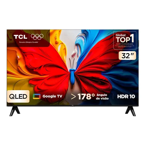 Smart Tv Tcl 32 Hd 32s61e Android Tv | MercadoLivre