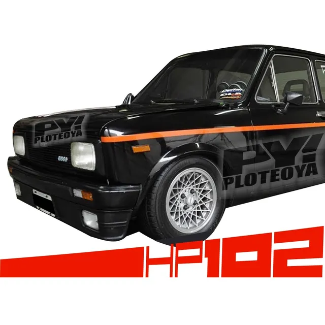 Calco Franja Fiat 128 102 Hp Completo - Ploteoya