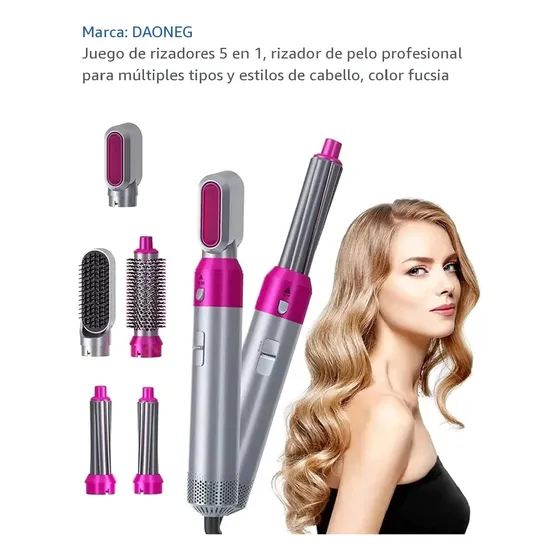 Secador Cepillo Peine  Remington 3 En 1 Re-2062